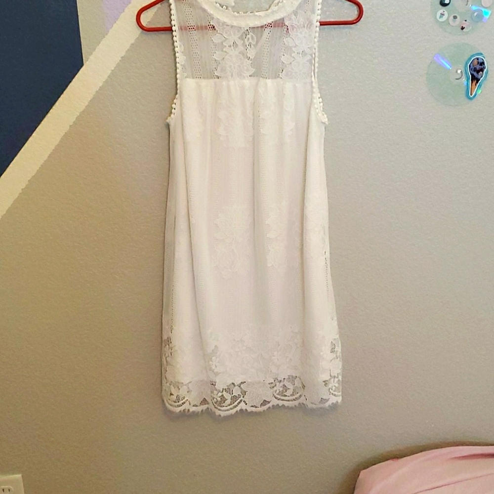 White delicate dress🦢💎